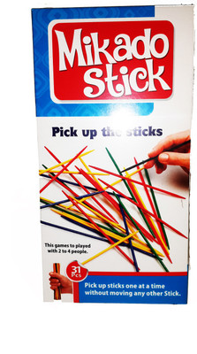 

NILSEA , CJE Mikado Sticks Game, Pickup the Sticks (31 Pcs Sticks)| Early Educational Toys For Kids | Balancing Challenge Game Mikado Sticks