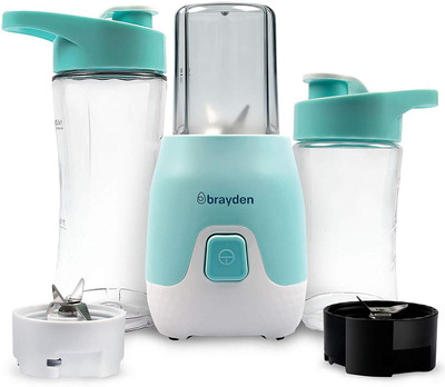

Brayden Fito 3.0 300 W Juicer Mixer Grinder(Pastel Blue, 3 Jars)