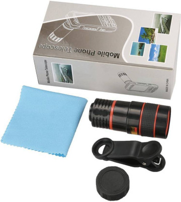 

TSV Mobile Phone 8x Optical Zoom Lens Telescope Mobile Phone Lens wide And Macro Lens(Black, na)