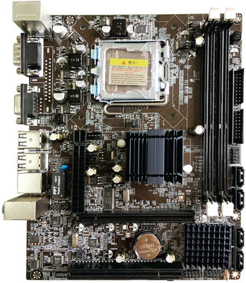 

Zebronics ZEB-G41-D3 Motherboard(DARK BROWN / BLACK)