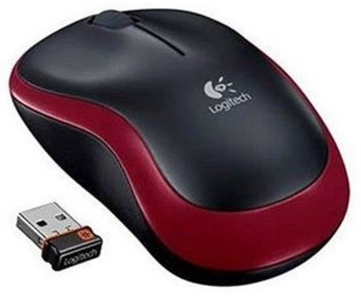 

Logitech M 185 RED Wireless Optical Gaming Mouse(2.4GHz Wireless, Red)
