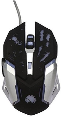 

Hyme Wired Gaming Mouse (Black) - Integrated 2500 dpi Optical Gaming Sensor Wired Optical Gaming Mouse(USB 2.0, Black, White)