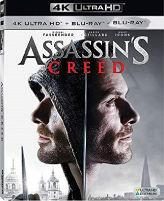 Assassin's Creed 2017 4K Ultra HD Blu-ray + Blu-ray Available now Region free(4K(UHD) Blu-ray English)
