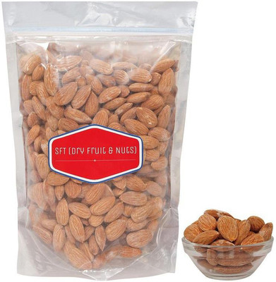 

SFT Almonds Roasted & Salted California 100% Pure (Badam Giri ) Grade - Big Size Almonds(1 kg, Pouch)