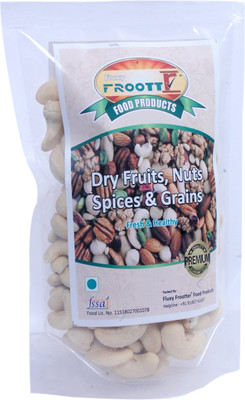 

FLUXYFROOTTR CASHEWS | CASHEWS KERNELS | KAJU 250 GM POUCH Cashews(250 g, Pouch)