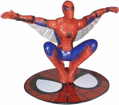 

IndusBay SpiderMan surprise Bags - Pack of 6 Avengers Spiderman Action Figure Surprises Toy - Gift for kids(Red)