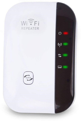 

Pratham 300Mbps Wireless-N WiFi Repeater Signal Booster Extender Router(White)