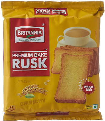 

britannia Sooji toast,200g Sooji Rusk(200 g, Pack of 3)