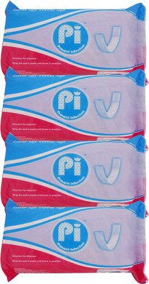 

Pi (Prevent Infection) Maternity pads/napkins regular fit, pack of 4(count 40) comfortable and irritation free pads Sanitary Pad(Pack of 4)