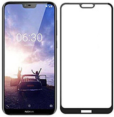 CASEJUNCTION Edge To Edge Tempered Glass for Nokia 7.1 plus(Pack of 1)