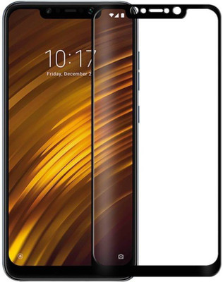 SoftTech Edge To Edge Tempered Glass for POCO F1(Pack of 1)