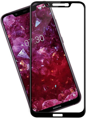 CASEJUNCTION Edge To Edge Tempered Glass for Nokia 7.1 plus(Pack of 1)