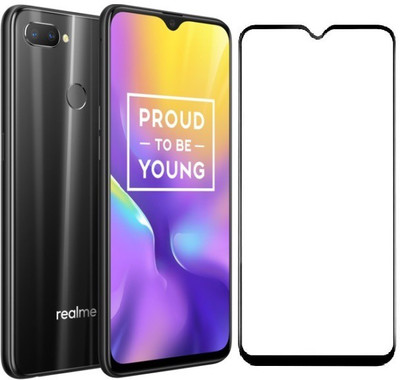 SMARTCASE Edge To Edge Tempered Glass for Realme U1(Pack of 1)