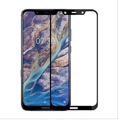CASEJUNCTION Edge To Edge Tempered Glass for Nokia 7.1 plus(Pack of 1)