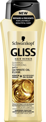 

Schwarzkopf Gliss Hair Repair with Liquid Keratin Ultimate Oil Elixir Shampoo 250 ml(250 ml)