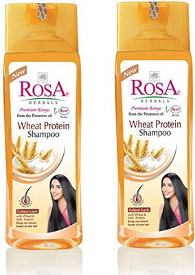 

rosa Wheat Protien Shampoo 500 ML (Pack of 2)(500 ml)