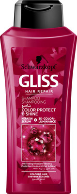 

Schwarzkopf Gliss Hair Repair With Liquid Keratin Ultimate Color Shampoo 400 ml(400 ml)