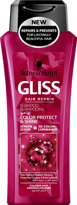 

Schwarzkopf Gliss Hair Repair With Liquid Keratin Ultimate Color Shampoo 250 ml(250 ml)