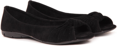 

Sindhi Footwear Ballerina Bellies For Women(Black