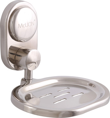 

McLION Dominnus Soap Dish-Soap Case-Soap Stand-Anti Rust-Corrosion Free(Glossy Finish, Grade 304 Stainless Steel)