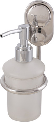 

McLION Dominnus Liquid Holder-Soap Dispenser-Liquid Stand-Anti Rust-Corrosion Free(Glossy Finish, Grade 304 Stainless Steel)