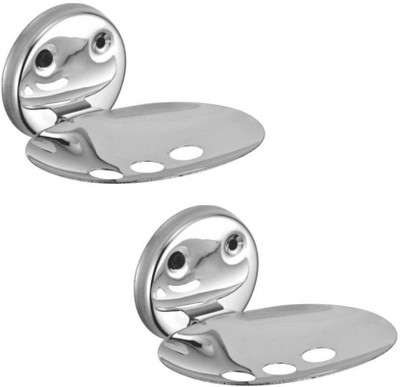 

TREND LATEST Rose Stainless Steel Soap Dish Holder(Silver)