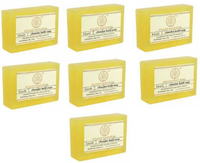 

Khadi ORGANIQUE Chandan Haldi Soap (Pack of 7)(875 g, Pack of 7)