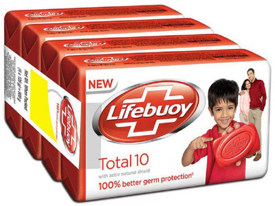 

Lifebuoy Toal Activ Silver (625g pack of 4x125g +125g FREE)(125 g, Pack of 4)