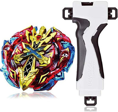 

TreandKart B-48 Xeno Xcalibur.M.I Starter Spinning Top with Launcher (Red Gold)(Red, Gold)