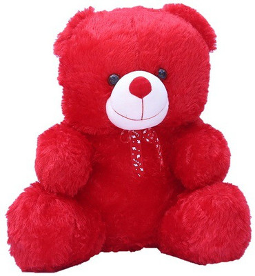 

SPD TEDDY Happy Birhday Teddy Bear (Red) - 60.09 cm(Red)