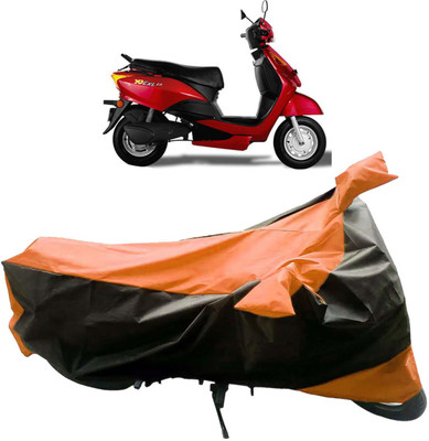 InayaAutoMotive Two Wheeler Cover for Indus(Yo Spark, Black, Orange)