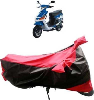 InayaAutoMotive Two Wheeler Cover for Indus(Yo Style, Black, Red)