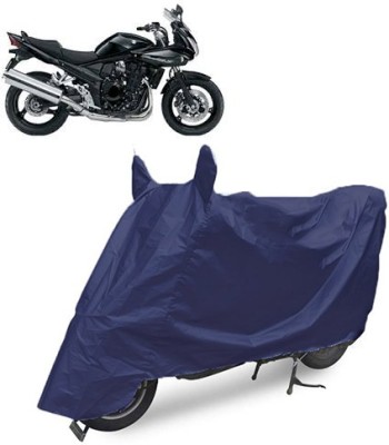 Royalrich Two Wheeler Cover for Royal Enfield(Battle Green, Blue)