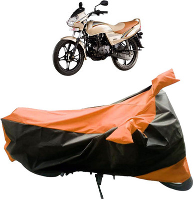 InayaAutoMotive Two Wheeler Cover for LML(Freedom, Black, Orange)