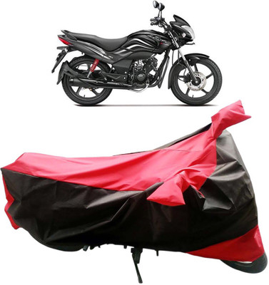 InayaAutoMotive Two Wheeler Cover for Hero(Passion Xpro, Black, Red)
