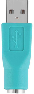

DI PS2 to Usb Connector USB Adapter(Light Blue)