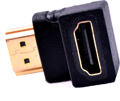 

DI HDMI Male to Female L USB Adapter(Black)