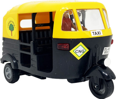 

Jack Royal CNG Auto Rickshaw with Pull back action(Red)