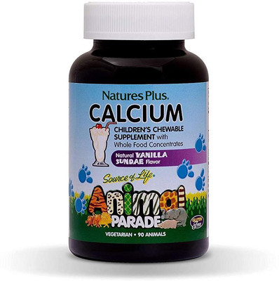 

Natures Plus Animal Parade Children Natural Vanilla Sundae Flavor 90 Chewable Supplement(90 No)
