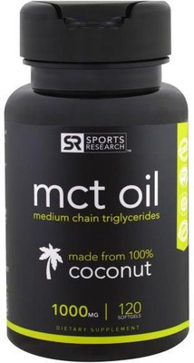 

Sports Research MCT Oil 1000 mg 120 Softgels(120 No)