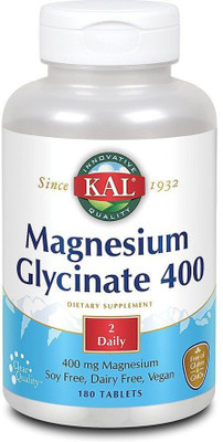 

Kal Magnesium Glycinate 400, 180 tablets(180 No)