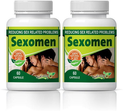 Natural sexoman|good health capsules|500mg 60 capsules|pack of 2(60 No)
