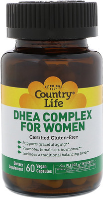 

Country Life DHEA Complex for Women -- 60 Vegetarian Capsules(60 No)