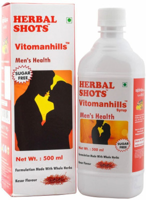 

Herbal Hills Vitomanhills Herbal Shots 500ml (Pack of 2)(500 ml)
