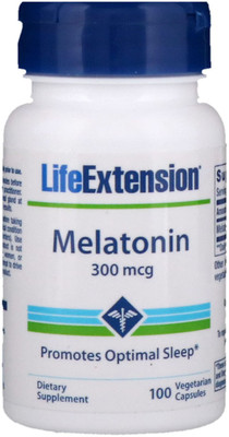 

Life Extension Melatonin, 300 Mcg, 100 Capsules(100 No)