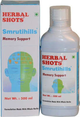 

Herbal Hills Smrutihills Herbal Shots 500ml (Pack of 2)(500 ml)