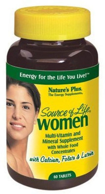 

Natures Plus Source of Life Women Multi-Vitamin and Mineral - 60 Tablets(60 No)