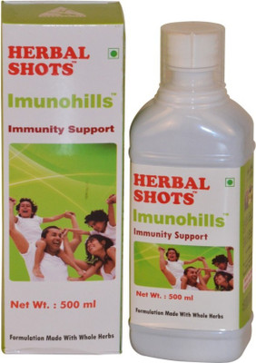 

Herbal Hills Imunohills Herbal Shots 500ml (Pack of 2)(500 ml)
