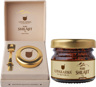 

UPAKARMA Natural & Pure Resin Raw Shilajit 15 Grams(15 g)