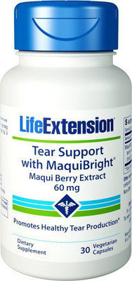

Life Extension Tear Support with MaquiBright Maqui Berry Extract 60 mg 30 Veggie Caps(30 No)